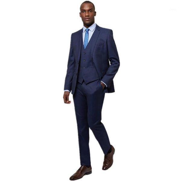 new arriving custom made slim fit dark blue two button notch lapel business suits for men three-piece jacket+pants+vest1, White;black
new arriving custom made slim fit dark blue two button notch lapel business suits for men three-piece jacket+pants+vest1, White;black