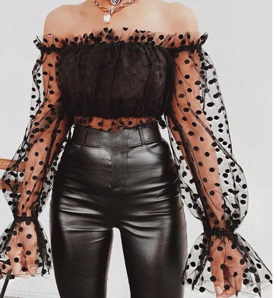 women's blouses & shirts womens 2021 spring casual polka dots print mesh patchwork puff sleeve fairy lady off shoulder ruched, White
women's blouses & shirts womens 2021 spring casual polka dots print mesh patchwork puff sleeve fairy lady off shoulder ruched, White
