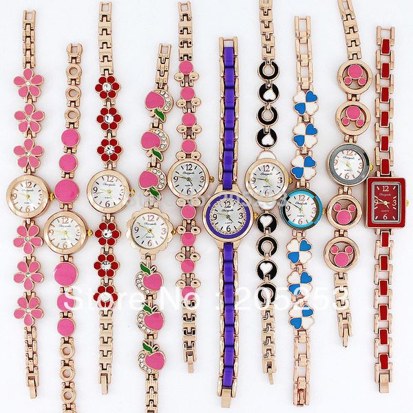 10pcs wholesale lot of colorful rose gold lady women watches quartz movement wristwatch dress watch gift jb5t bracelet watches t200420, Slivery;brown
10pcs wholesale lot of colorful rose gold lady women watches quartz movement wristwatch dress watch gift jb5t bracelet watches t200420, Slivery;brown