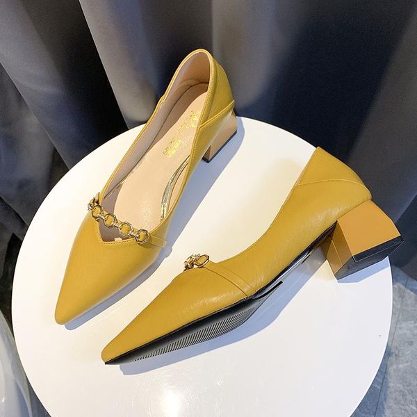 dress shoes 2021 female office ladies woman spring black slip on square high heels women flock point toe low u14-08
dress shoes 2021 female office ladies woman spring black slip on square high heels women flock point toe low u14-08