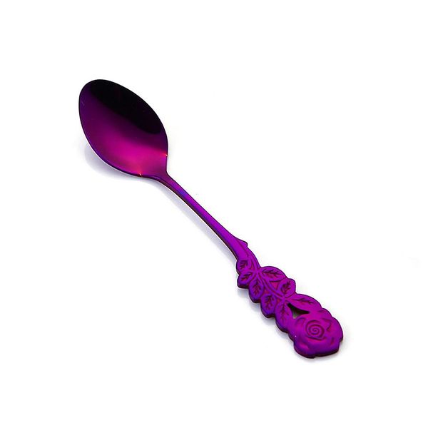 new 304 stainless steel rose coffee spoon stirring spoon teaspoon long handle tea spoon dessert kitchen tableware dropship h jlljaq
new 304 stainless steel rose coffee spoon stirring spoon teaspoon long handle tea spoon dessert kitchen tableware dropship h jlljaq