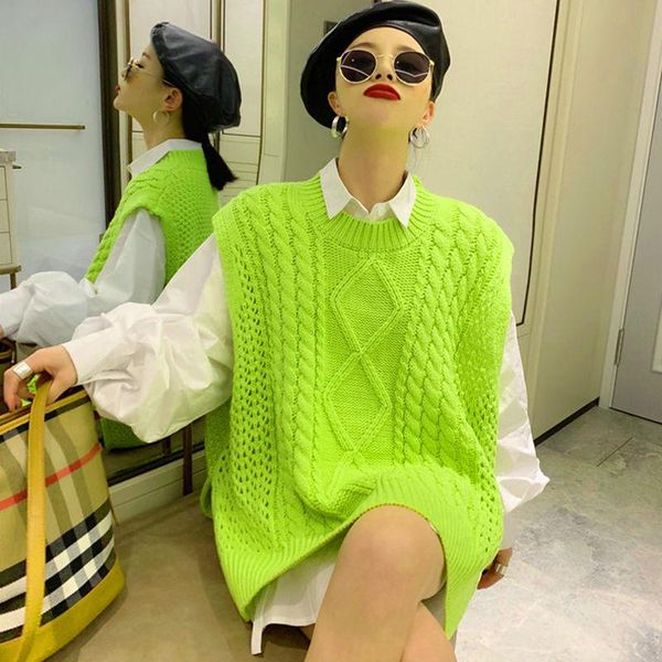 women's vests twist pullover sweater vest women 2021 spring autumn fashion loose slim net red v-neck waistcoat knitted y557, Black;white
women's vests twist pullover sweater vest women 2021 spring autumn fashion loose slim net red v-neck waistcoat knitted y557, Black;white