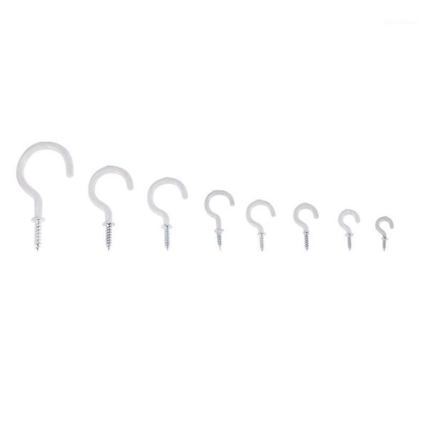 hooks & rails 79pcs ceiling stainless-steel durable strong screw-in hanger plastic-coated for patio lights mug wind chimes1
hooks & rails 79pcs ceiling stainless-steel durable strong screw-in hanger plastic-coated for patio lights mug wind chimes1