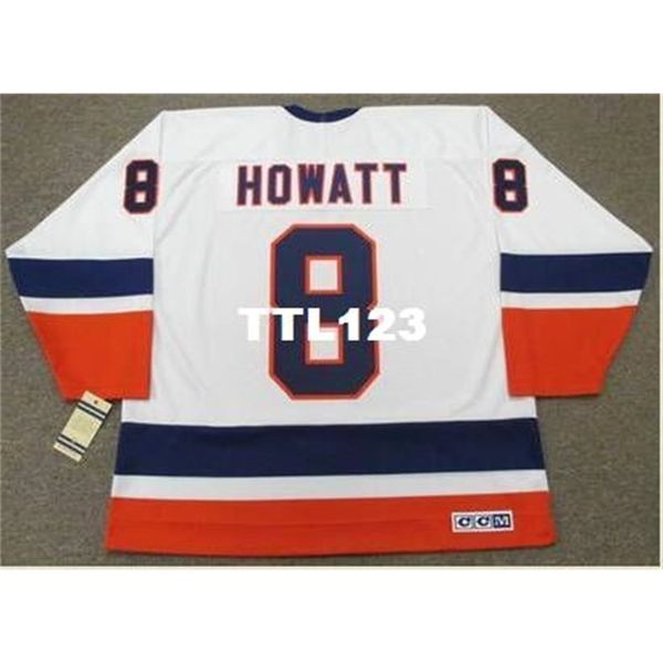 men #8 garry howatt new york islanders 1978 ccm vintage home hockey jersey or custom any name or number retro jersey, Black
men #8 garry howatt new york islanders 1978 ccm vintage home hockey jersey or custom any name or number retro jersey, Black