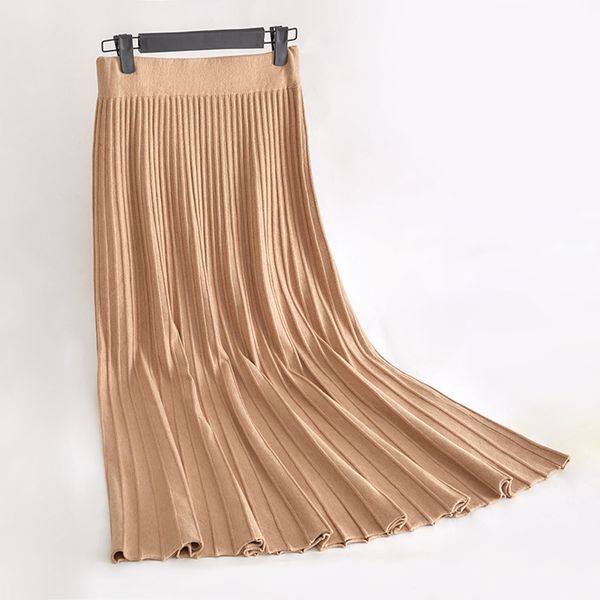 setwigg women's autumn draped rib pleated long knitted skirt elegant winter wool blend a-line long knit skirt elastic waist q1209, Black
setwigg women's autumn draped rib pleated long knitted skirt elegant winter wool blend a-line long knit skirt elastic waist q1209, Black