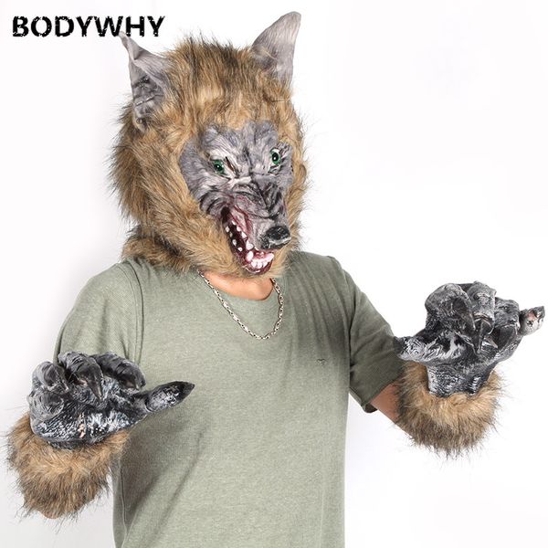 mascot costumes 2020 handmade mascot halloween ghost festival supplies horror eagle claw gloves rubber wolf head top, Red;yellow
mascot costumes 2020 handmade mascot halloween ghost festival supplies horror eagle claw gloves rubber wolf head top, Red;yellow