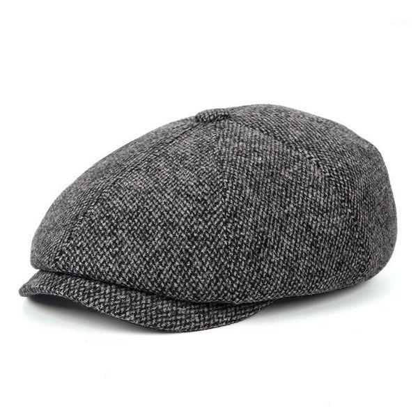 new 2020 winter tweed newsboy cap men women beret hat earflap retro vintage painter beret flat cap ivy cabbie hats1, Blue;gray
new 2020 winter tweed newsboy cap men women beret hat earflap retro vintage painter beret flat cap ivy cabbie hats1, Blue;gray