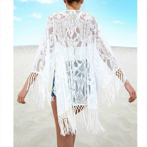 boho white open front tassel lace mesh sheer kimono cardigan women summer 3 4 sleeve solid vacation beach kimonos
boho white open front tassel lace mesh sheer kimono cardigan women summer 3 4 sleeve solid vacation beach kimonos