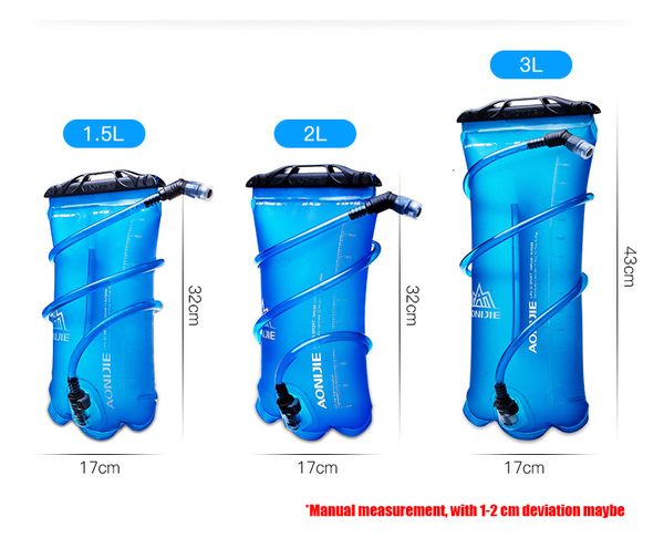 aonijie tpu water bag men women outdoor sport hydration bladder riding running camping folding water holder 1.5l/2l/3l
aonijie tpu water bag men women outdoor sport hydration bladder riding running camping folding water holder 1.5l/2l/3l