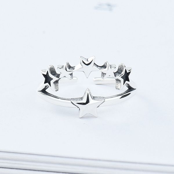 korean s925 personalized sterling ring ins net red female fashion five pointed star silver jewelry
korean s925 personalized sterling ring ins net red female fashion five pointed star silver jewelry