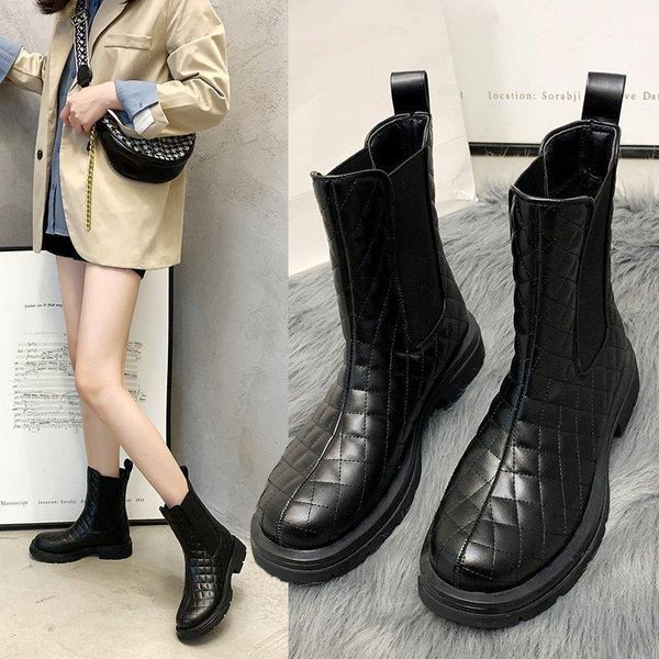 boots 2021 chunky heel high mid black plus velvet fashion female winter all-matching zapatos de mujer1
boots 2021 chunky heel high mid black plus velvet fashion female winter all-matching zapatos de mujer1