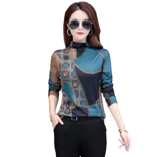 women's blouses & shirts women autumn print long sleeve plus size vintage blouse shirt clothes ladies, White
women's blouses & shirts women autumn print long sleeve plus size vintage blouse shirt clothes ladies, White
