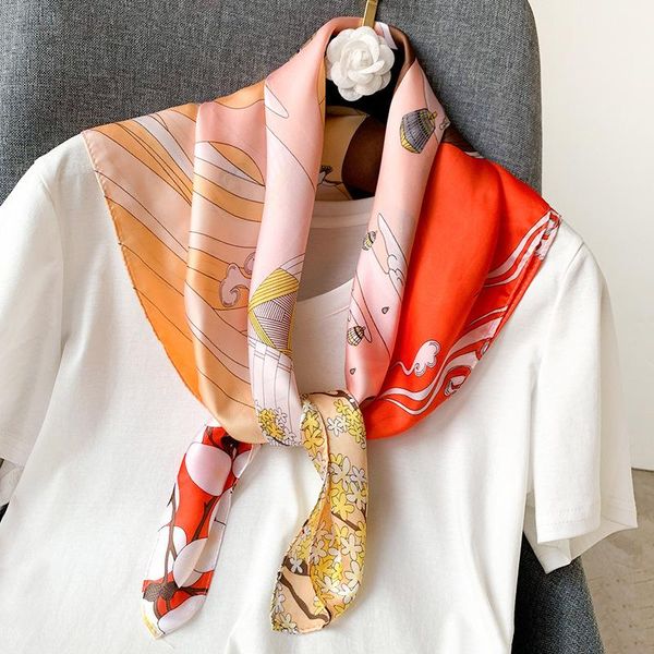 2020 brand women scarf fashion foulard print silk scarves square small handkerchief office neck hair scarfs 70*70cm bandana, Blue;gray
2020 brand women scarf fashion foulard print silk scarves square small handkerchief office neck hair scarfs 70*70cm bandana, Blue;gray