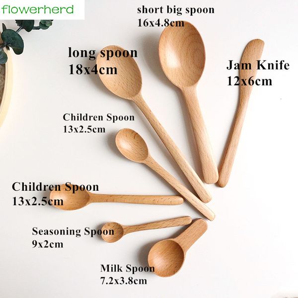 7pcs/pack wooden spoon jam knife ecofriendly japan tableware bamboo seasoning scoop coffee honey tea milk stirrer q0109
7pcs/pack wooden spoon jam knife ecofriendly japan tableware bamboo seasoning scoop coffee honey tea milk stirrer q0109