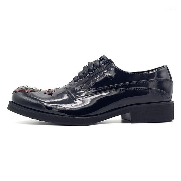2020 gentleman formal handmade lace up oxford shoes men cow leather retro derby shoes red classic office party dress male1, Black
2020 gentleman formal handmade lace up oxford shoes men cow leather retro derby shoes red classic office party dress male1, Black