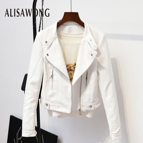 women's leather & faux spring autumn outerwear women slim white jacket fashion street ladies punk black short coats biker moto jacket1 
women's leather & faux spring autumn outerwear women slim white jacket fashion street ladies punk black short coats biker moto jacket1