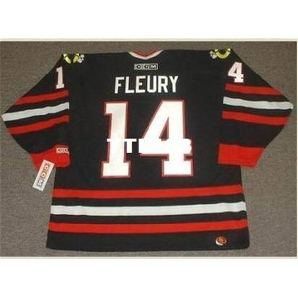 421s #14 theoren fleury chicago blackhawks 2002 ccm retro alternate hockey jersey or custom any name or number retro jersey, Black
421s #14 theoren fleury chicago blackhawks 2002 ccm retro alternate hockey jersey or custom any name or number retro jersey, Black