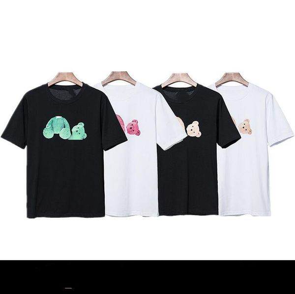 european and american fashion brand young bear super fire pa bear bear loose short-sleeved t-shirt men and women casual couple wear, White;black
european and american fashion brand young bear super fire pa bear bear loose short-sleeved t-shirt men and women casual couple wear, White;black