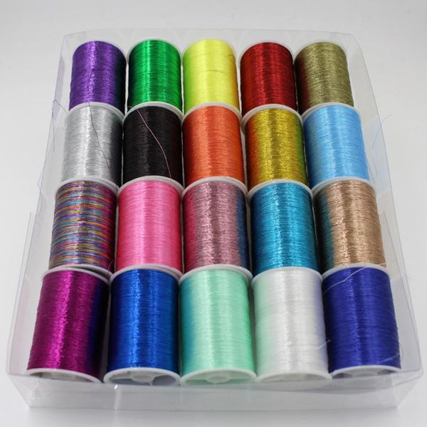 yarn glitter sewing craft thread embroidery needle work diy cross-stitch spool, Black;white
yarn glitter sewing craft thread embroidery needle work diy cross-stitch spool, Black;white