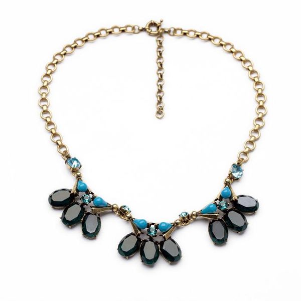 pendant necklaces bulk price atrovirens resin glass geometric necklace gold color statement collars for women vintage jewelry, Silver
pendant necklaces bulk price atrovirens resin glass geometric necklace gold color statement collars for women vintage jewelry, Silver