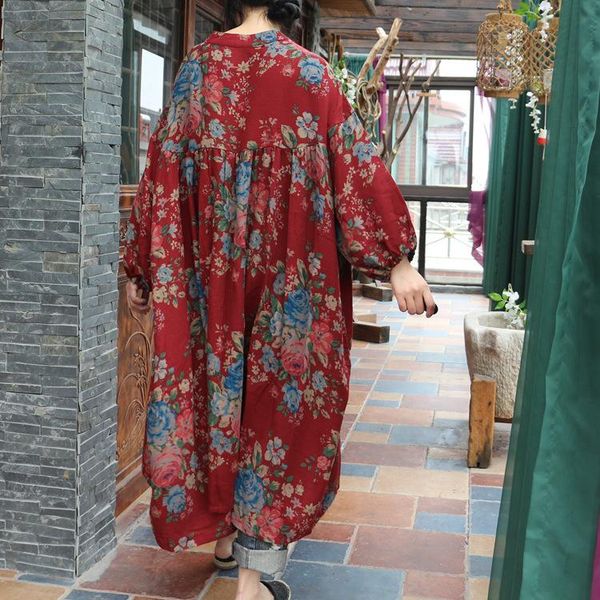 women's blouses & shirts 2021 female spring and summer comfortable double-layer washed cotton dress nostalgic flower loose nine-point s, White
women's blouses & shirts 2021 female spring and summer comfortable double-layer washed cotton dress nostalgic flower loose nine-point s, White