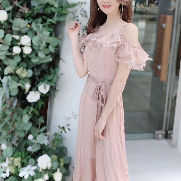 2020 summer new pink fairy jumpsuit looks slim and fashionable1, Black;white
2020 summer new pink fairy jumpsuit looks slim and fashionable1, Black;white