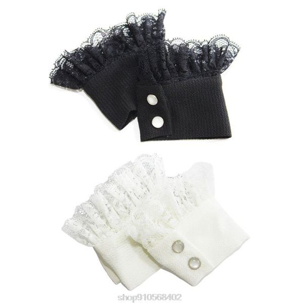 five fingers gloves 1pair women sweater decorative chiffon fake flare sleeves floral lace pleated false cuffs wrist warmers n25 20 drop, Blue;gray
five fingers gloves 1pair women sweater decorative chiffon fake flare sleeves floral lace pleated false cuffs wrist warmers n25 20 drop, Blue;gray