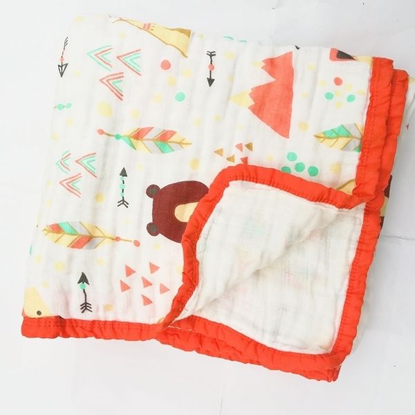 3 layer 100% cotton blanket newborn baby swaddling super comfy bedding blankets swaddle wrap babies muslin blanket y200109
3 layer 100% cotton blanket newborn baby swaddling super comfy bedding blankets swaddle wrap babies muslin blanket y200109
