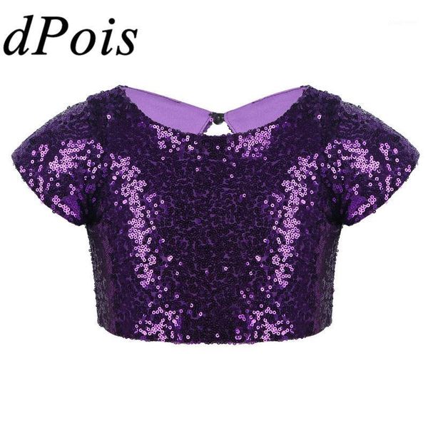 children shiny glitter short dance crop kids girls ballroom t-shirts dance wear dancing tanks modern show stage clothes1, Black;red
children shiny glitter short dance crop kids girls ballroom t-shirts dance wear dancing tanks modern show stage clothes1, Black;red