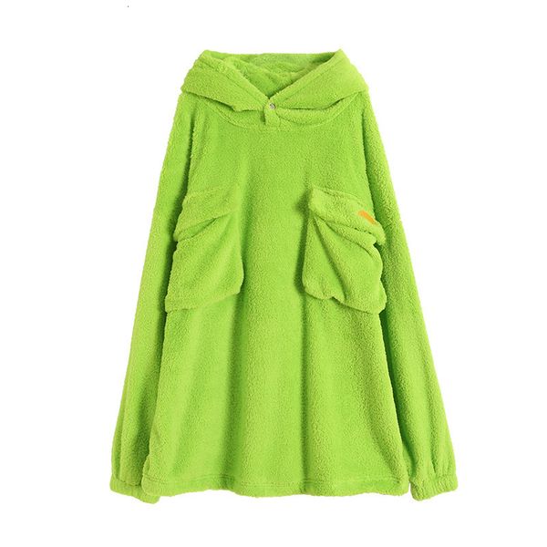 2021 new autumn and winter sweet lovely plush thickened large pocket sweater women's korean pullover hoodie q9p5, Black
2021 new autumn and winter sweet lovely plush thickened large pocket sweater women's korean pullover hoodie q9p5, Black