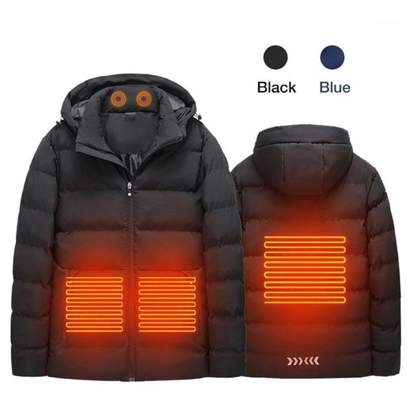 4xl usb heated jacket 3 temperature levels electric heating hooded polyester camping hunting thermal winter heating coat1, Gray;blue
4xl usb heated jacket 3 temperature levels electric heating hooded polyester camping hunting thermal winter heating coat1, Gray;blue