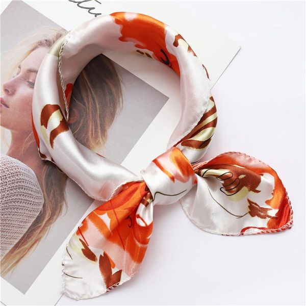 small silk scarf square soft hair tie band bag decorative head scarfs multicolor stripe print kerchief neck skinny scarves wmtaij, Blue;gray
small silk scarf square soft hair tie band bag decorative head scarfs multicolor stripe print kerchief neck skinny scarves wmtaij, Blue;gray