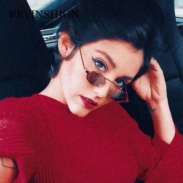 sunglasses small cute round women men cool oval punk sun glasses female metal beam black red yellow male goggles, White;black
sunglasses small cute round women men cool oval punk sun glasses female metal beam black red yellow male goggles, White;black