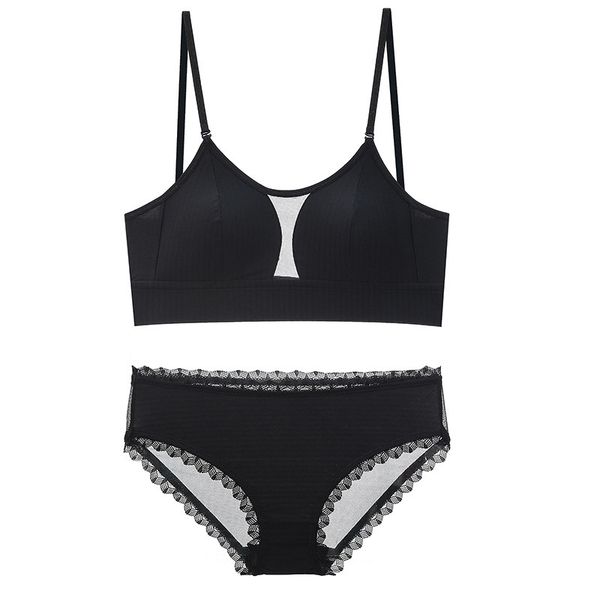 deep plunge u backless bra set mesh transparent panties underwear removable straps thin cup lingerie women 2020 summer new c1211, Black;white
deep plunge u backless bra set mesh transparent panties underwear removable straps thin cup lingerie women 2020 summer new c1211, Black;white