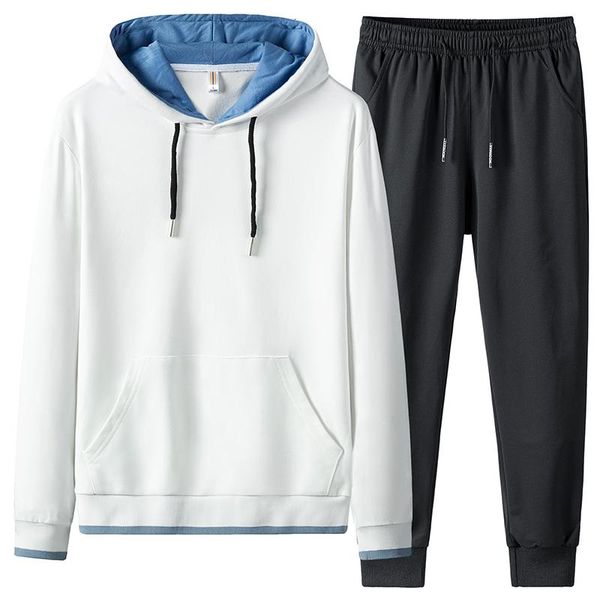 men's tracksuits sportswear set men spring autumn slim fit tracksuit hoodies male sports suit husband clothing 2 piece sweatshirt+sweat, Gray
men's tracksuits sportswear set men spring autumn slim fit tracksuit hoodies male sports suit husband clothing 2 piece sweatshirt+sweat, Gray