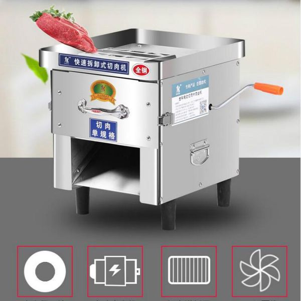 commercial high efficiency meat slicer electric stainless steel fully automatic dicing machine meat grinder easy-to-remove blade
commercial high efficiency meat slicer electric stainless steel fully automatic dicing machine meat grinder easy-to-remove blade