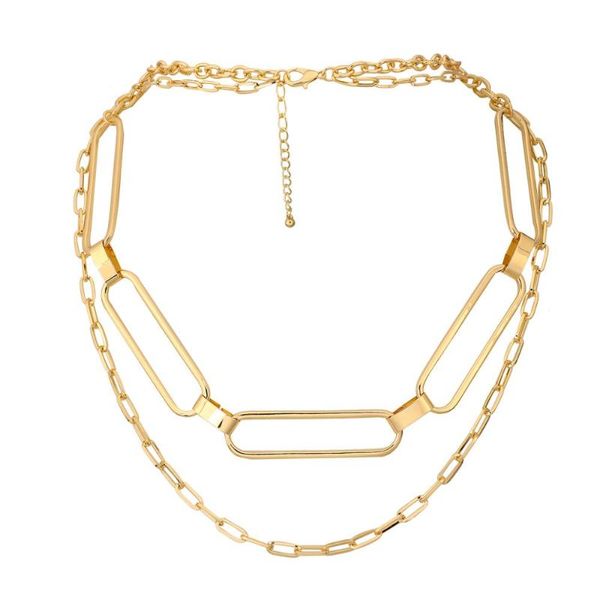 chokers lifefontier double layers square chain necklace for women collar hip hop big chunky gold color choker statement jewelry, Golden;silver
chokers lifefontier double layers square chain necklace for women collar hip hop big chunky gold color choker statement jewelry, Golden;silver