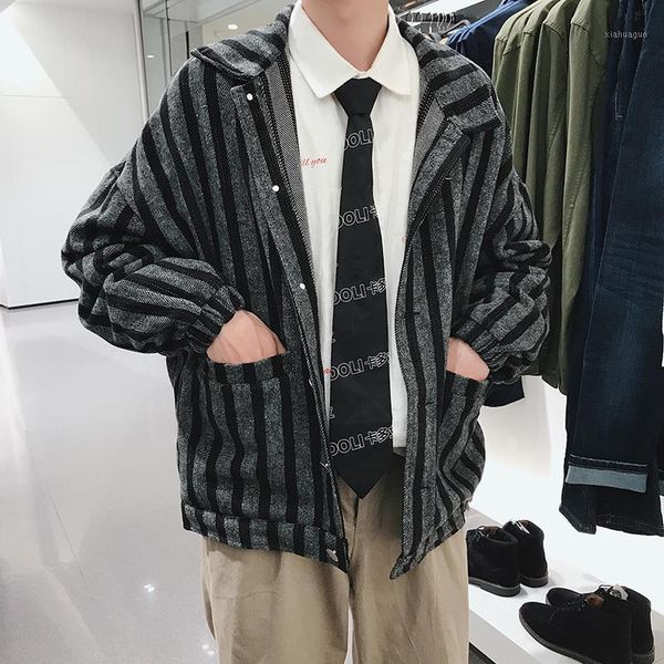 spring new jacket men fashion striped casual jacket man streetwear trend wild hip hop loose bomber coat male clothes1, Black;brown
spring new jacket men fashion striped casual jacket man streetwear trend wild hip hop loose bomber coat male clothes1, Black;brown