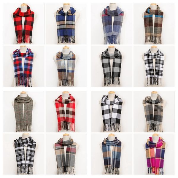 plaid scarf womens mens plaid printed scarves preppy style scarf tassel shawl winter warm scarf imitation cashmere material 40 styles xtl473, Red;brown
plaid scarf womens mens plaid printed scarves preppy style scarf tassel shawl winter warm scarf imitation cashmere material 40 styles xtl473, Red;brown