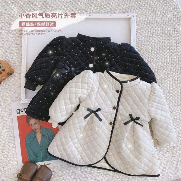 down coat korean baby snow for girls winter princess dress buttons jacket fashion outerwear bowknot thick clothes wear kids, Blue;gray
down coat korean baby snow for girls winter princess dress buttons jacket fashion outerwear bowknot thick clothes wear kids, Blue;gray