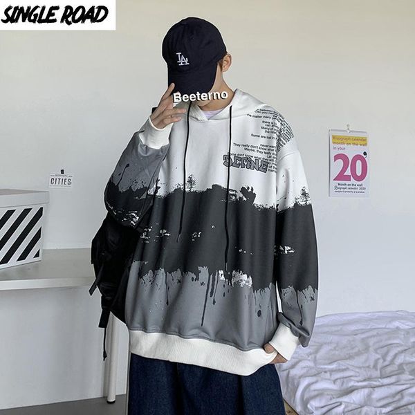 men's hoodies & sweatshirts singleroad mens men 2021 autumn patchwork oversized harajuku hip hop japanese streetwear sweatshirt grey ho, Black
men's hoodies & sweatshirts singleroad mens men 2021 autumn patchwork oversized harajuku hip hop japanese streetwear sweatshirt grey ho, Black