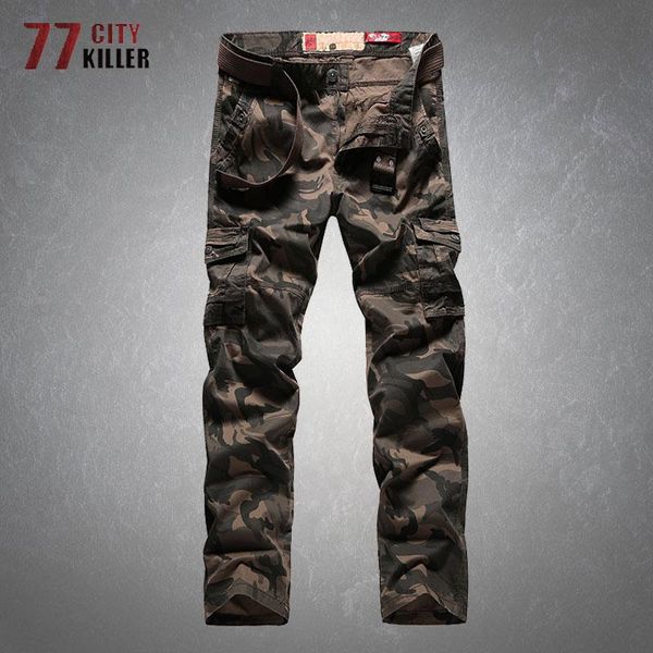 men's pants camouflage tactical cargo men cotton washed multiple pockets slim overalls trousers male combat casual mens, Black
men's pants camouflage tactical cargo men cotton washed multiple pockets slim overalls trousers male combat casual mens, Black