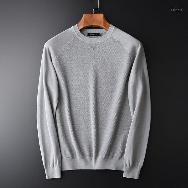 2020 soft computer knitted round collar pullovers grey men's sweater new arrival slim raglan sleeve men's sweater 2xl 3xl1, White;black
2020 soft computer knitted round collar pullovers grey men's sweater new arrival slim raglan sleeve men's sweater 2xl 3xl1, White;black