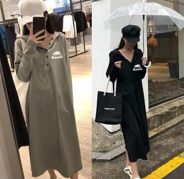 autumn and winter hooded thin long over-the-knee sweater casual dresses women's were retro niche skirt dress, Black;gray
autumn and winter hooded thin long over-the-knee sweater casual dresses women's were retro niche skirt dress, Black;gray