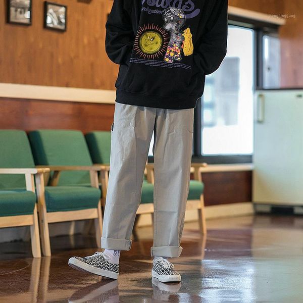 japanese four seasons handsome new pants men fashion simple hong kong style loose youth pants gift for men1, Black
japanese four seasons handsome new pants men fashion simple hong kong style loose youth pants gift for men1, Black