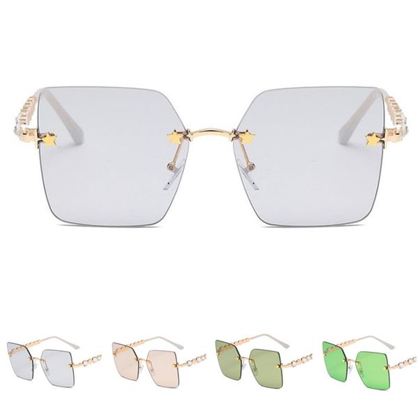 fashion women & men sunglasses rimless sun glases star design eyewear anti-uv spectacles diamond temples eyeglasses adumbral a++, White;black
fashion women & men sunglasses rimless sun glases star design eyewear anti-uv spectacles diamond temples eyeglasses adumbral a++, White;black