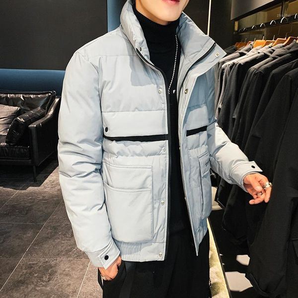 winter 2020 new cotton-padded jacket handsome korean version loose trend cotton-padded jacket with down1, Black
winter 2020 new cotton-padded jacket handsome korean version loose trend cotton-padded jacket with down1, Black