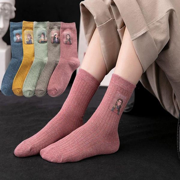 socks & hosiery 1 pair fashion harajuku cotton comfortable women casual candy color printed long japanese cute winter girl, Black;white
socks & hosiery 1 pair fashion harajuku cotton comfortable women casual candy color printed long japanese cute winter girl, Black;white