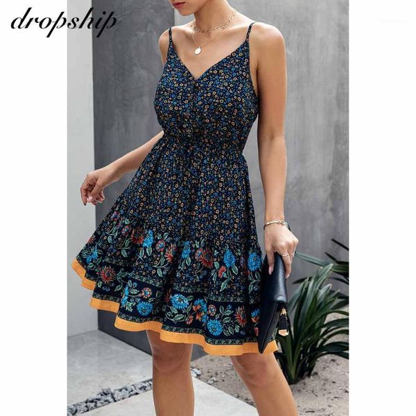 dropship mini beach dress for women floral print sleeveless dresses casual spaghetti strap party dress button fashion dresses1, Black;gray
dropship mini beach dress for women floral print sleeveless dresses casual spaghetti strap party dress button fashion dresses1, Black;gray