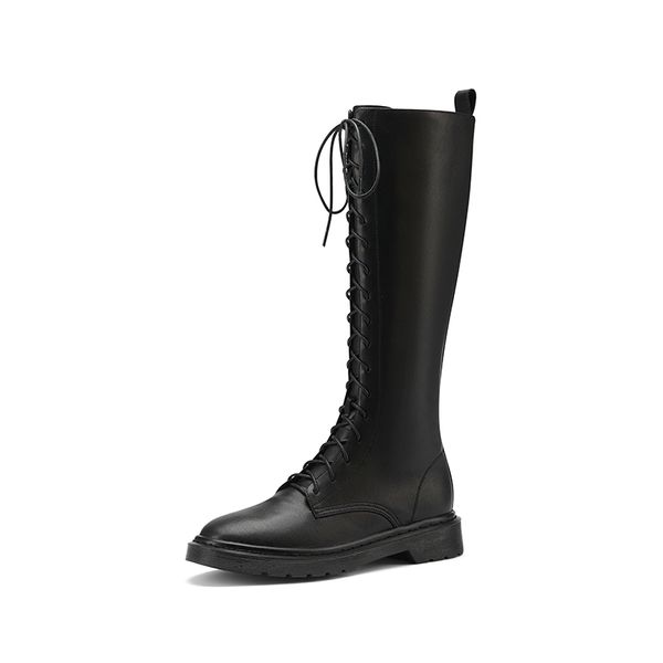 2021 the new casual style natural leather round toe tall knee-boots medium black zipper with thick riding boots women's shoes hosx
2021 the new casual style natural leather round toe tall knee-boots medium black zipper with thick riding boots women's shoes hosx